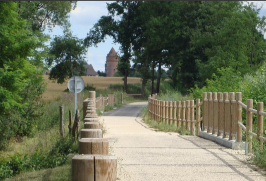 Saint-Germain-du-Plain, a village in the Bresse country.