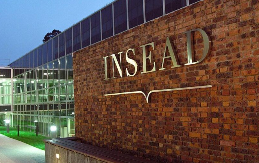 A view of the INSEAD campus.